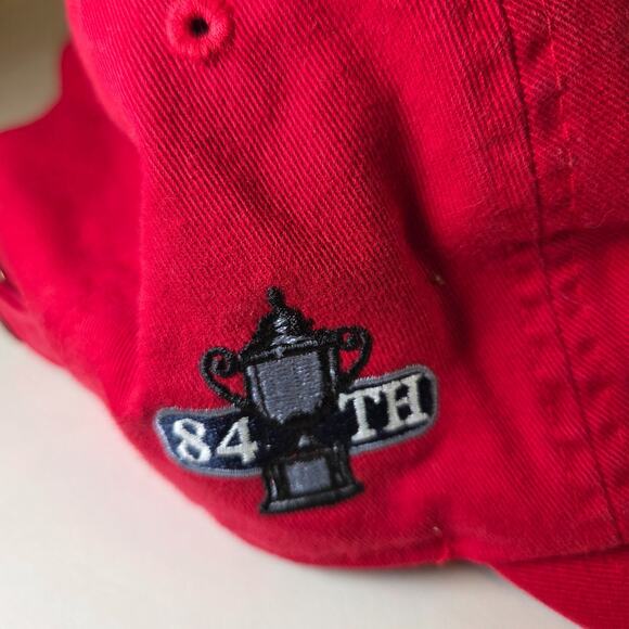2002 PGA Championship Hazeltine 84th Golf Hat Red Adjustable Strapback Cap - Picture 7 of 11